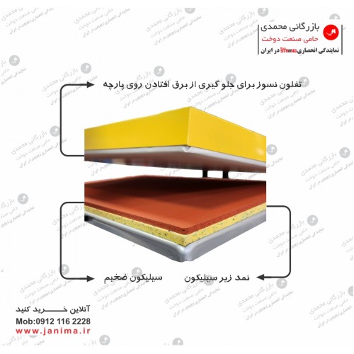 پرس چاپ مگنتی سایز 60×40 کینگ استرانگ